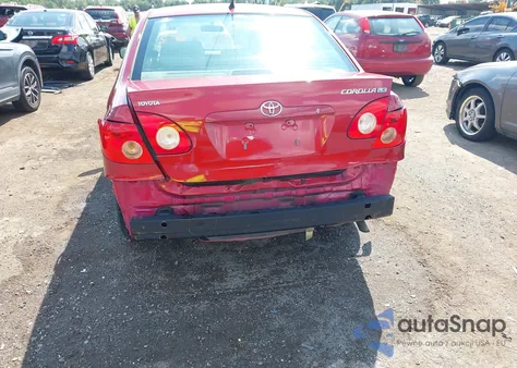 2008 Toyota Corolla Le из США, поврежденный, VIN 2T1BR32EX8C894325